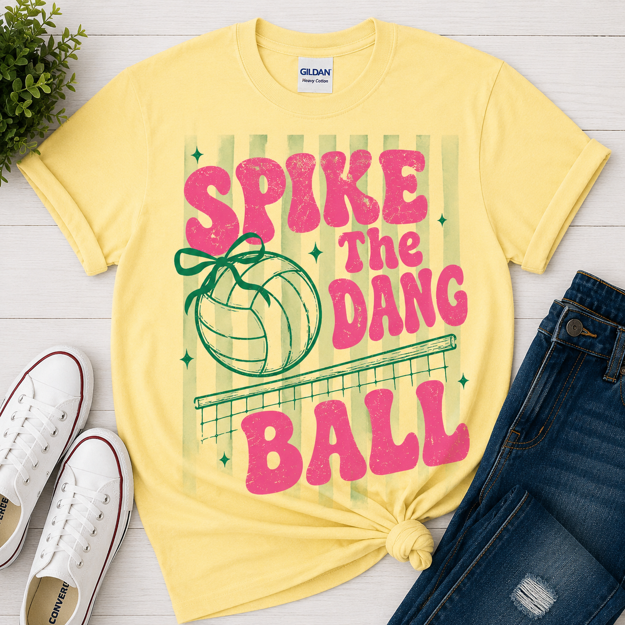 SPIKE THE DANG BALL TEE